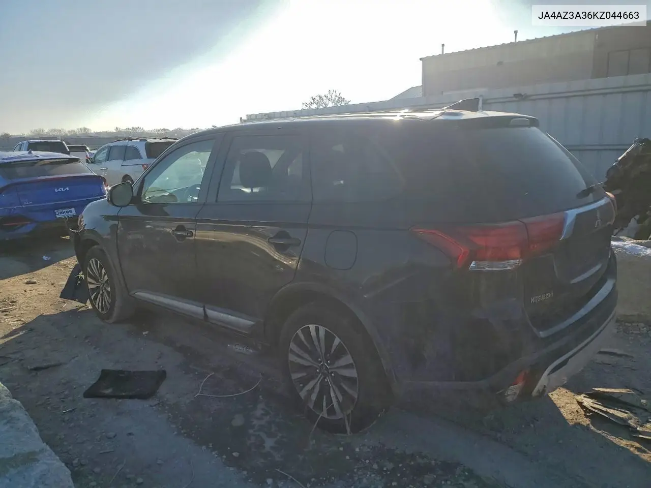 JA4AZ3A36KZ044663 2019 Mitsubishi Outlander Se