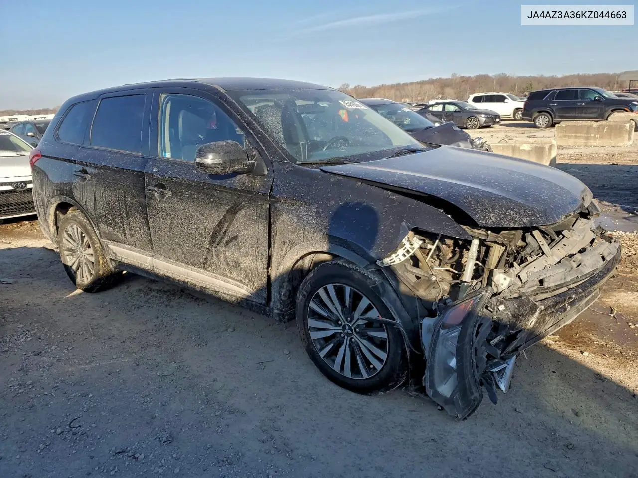 JA4AZ3A36KZ044663 2019 Mitsubishi Outlander Se
