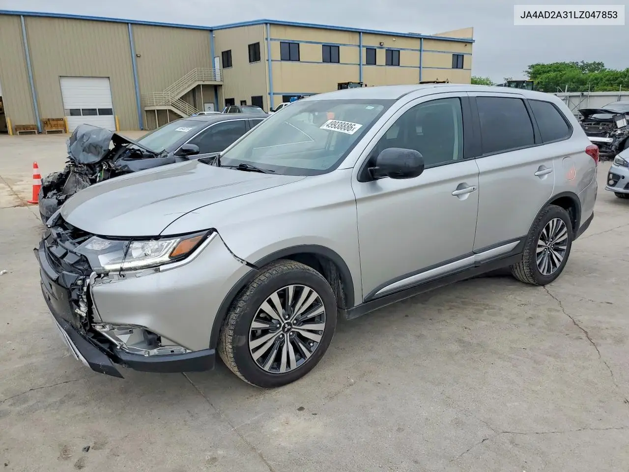 2020 Mitsubishi Outlander Es VIN: JA4AD2A31LZ047853 Lot: 49938886