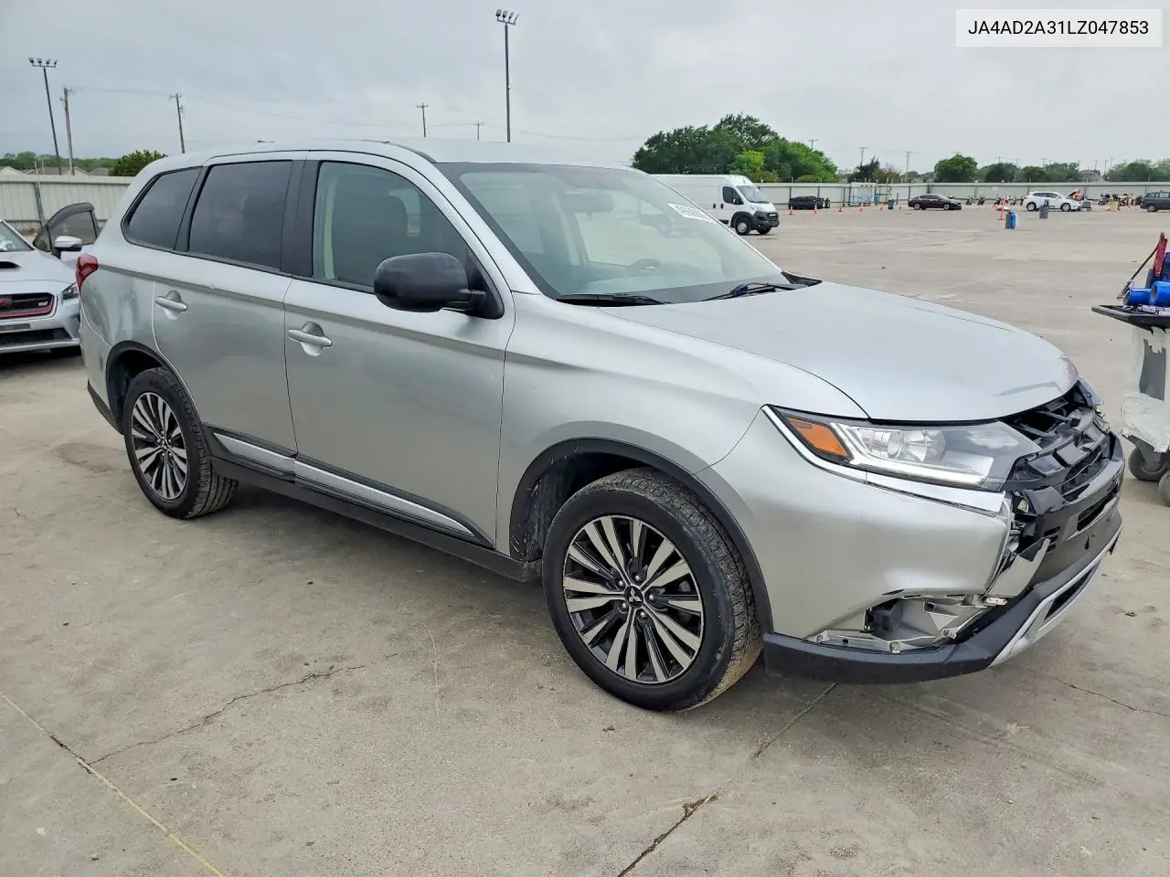 2020 Mitsubishi Outlander Es VIN: JA4AD2A31LZ047853 Lot: 49938886