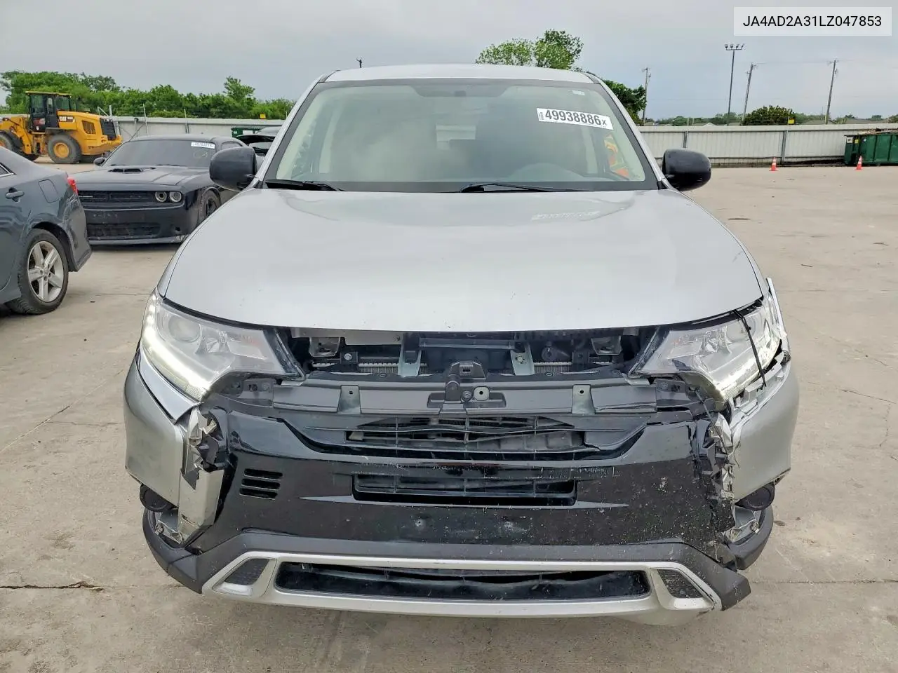 2020 Mitsubishi Outlander Es VIN: JA4AD2A31LZ047853 Lot: 49938886