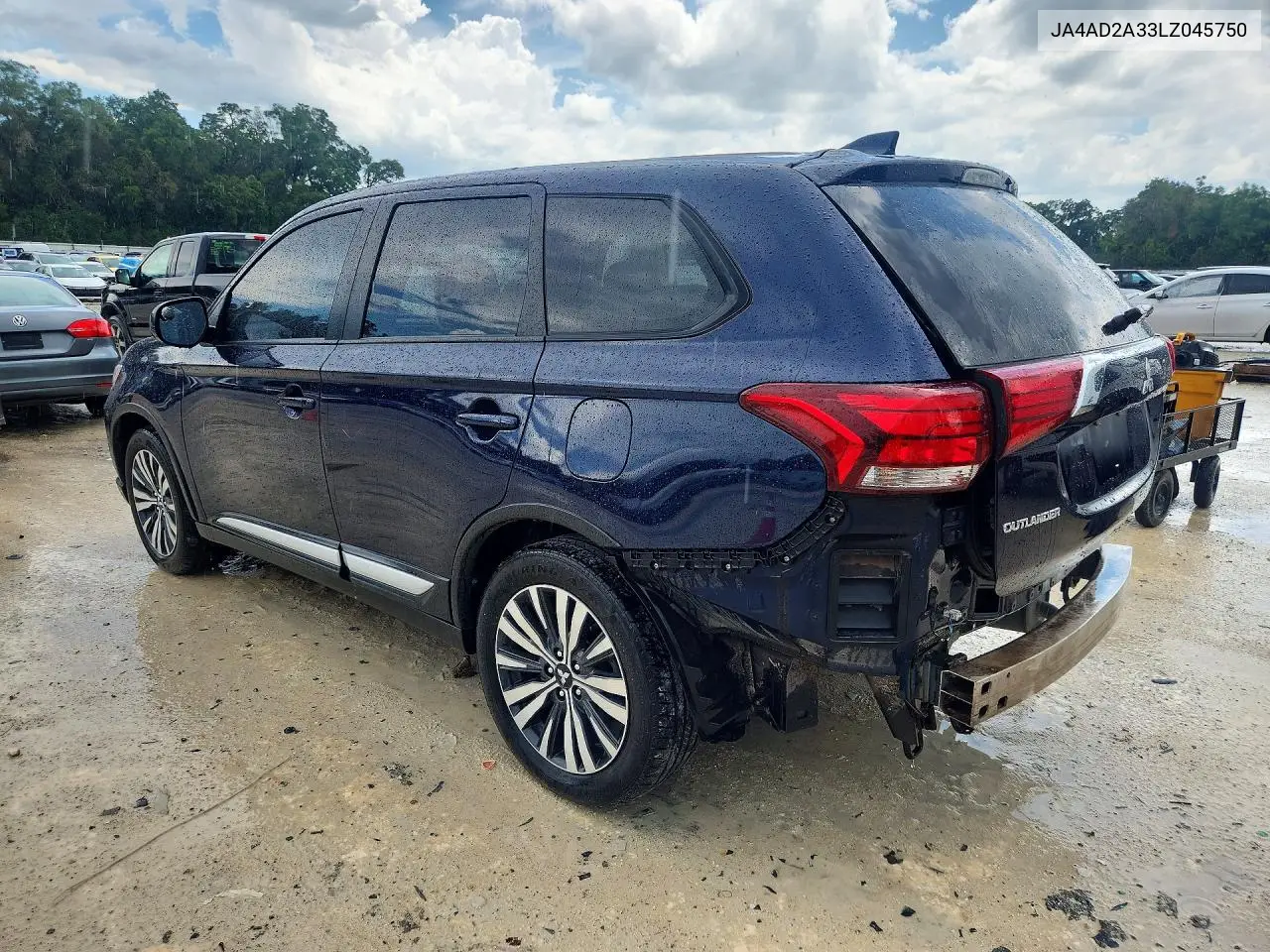 2020 Mitsubishi Outlander Es VIN: JA4AD2A33LZ045750 Lot: 57053746