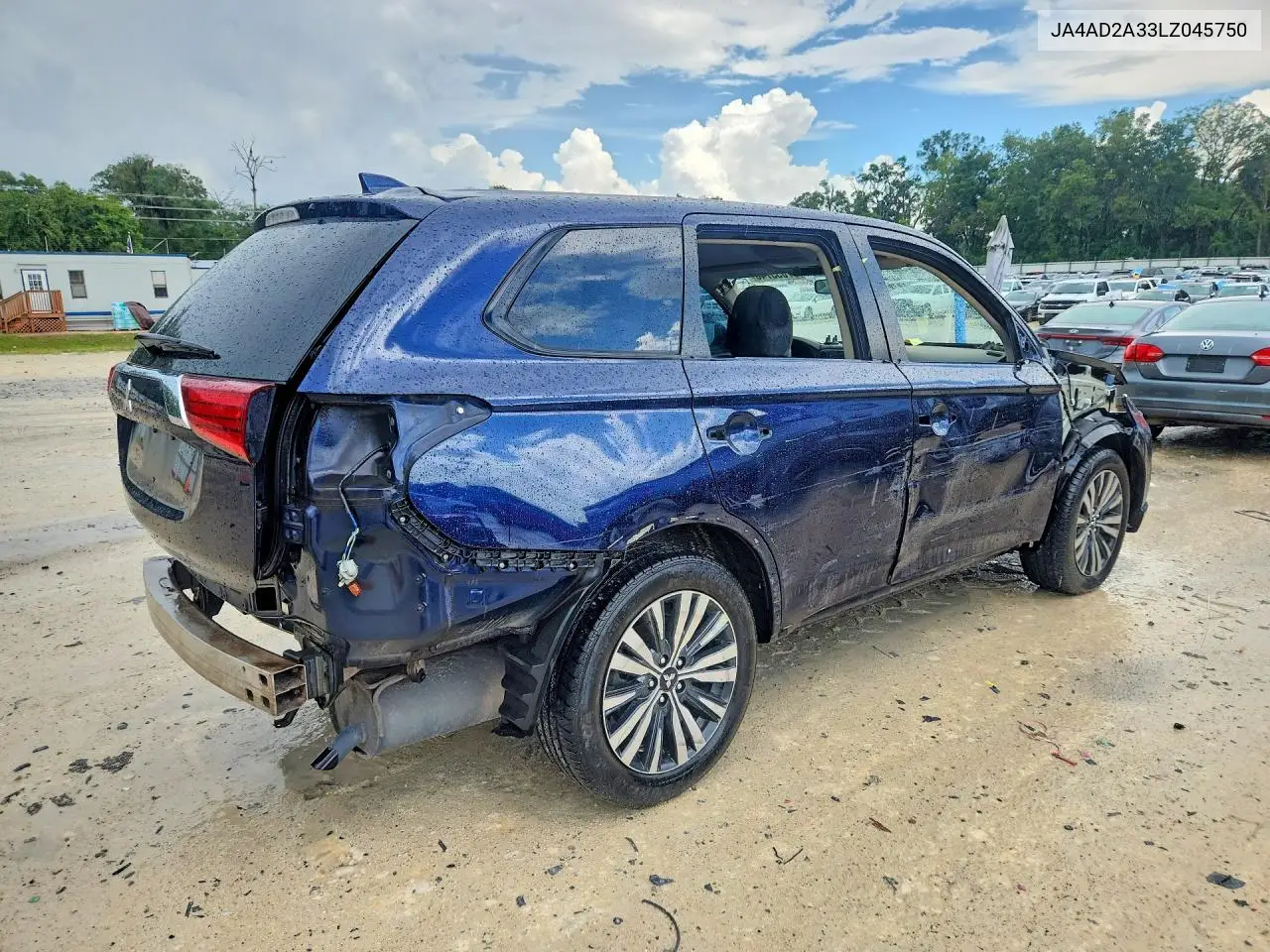 2020 Mitsubishi Outlander Es VIN: JA4AD2A33LZ045750 Lot: 57053746