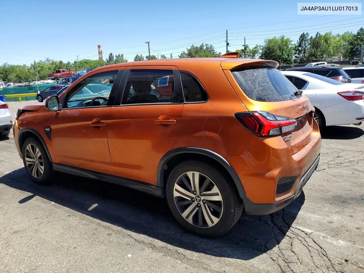 2020 Mitsubishi Outlander Sport Es VIN: JA4AP3AU1LU017013 Lot: 57187406