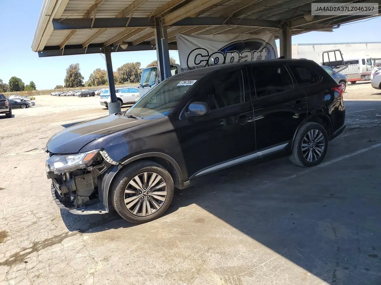 2020 Mitsubishi Outlander Es VIN: JA4AD2A37LZ046397 Lot: 57567556