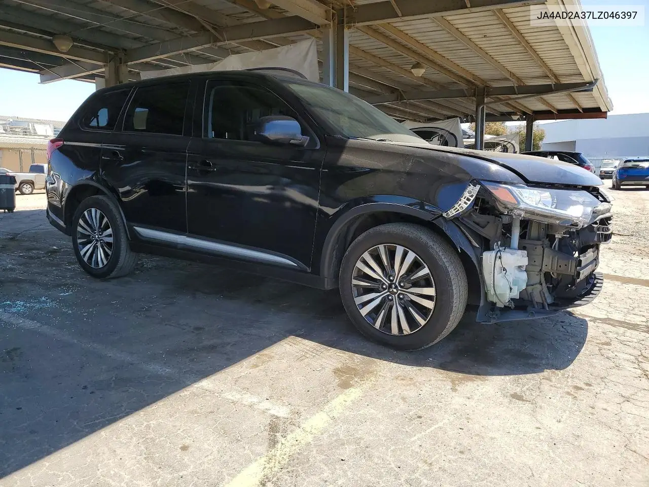 2020 Mitsubishi Outlander Es VIN: JA4AD2A37LZ046397 Lot: 57567556