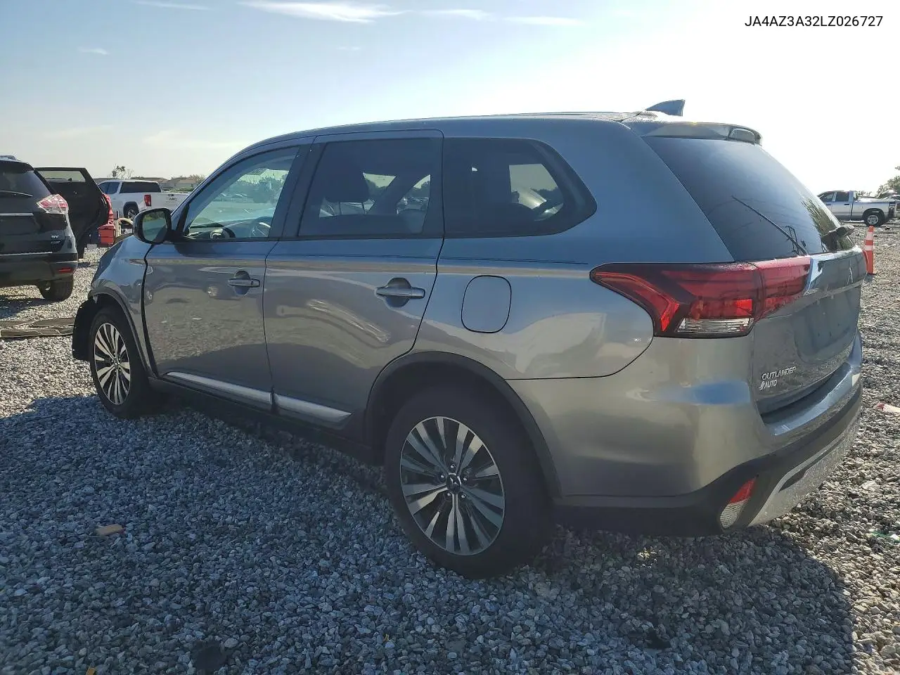 2020 Mitsubishi Outlander Se VIN: JA4AZ3A32LZ026727 Lot: 58048276