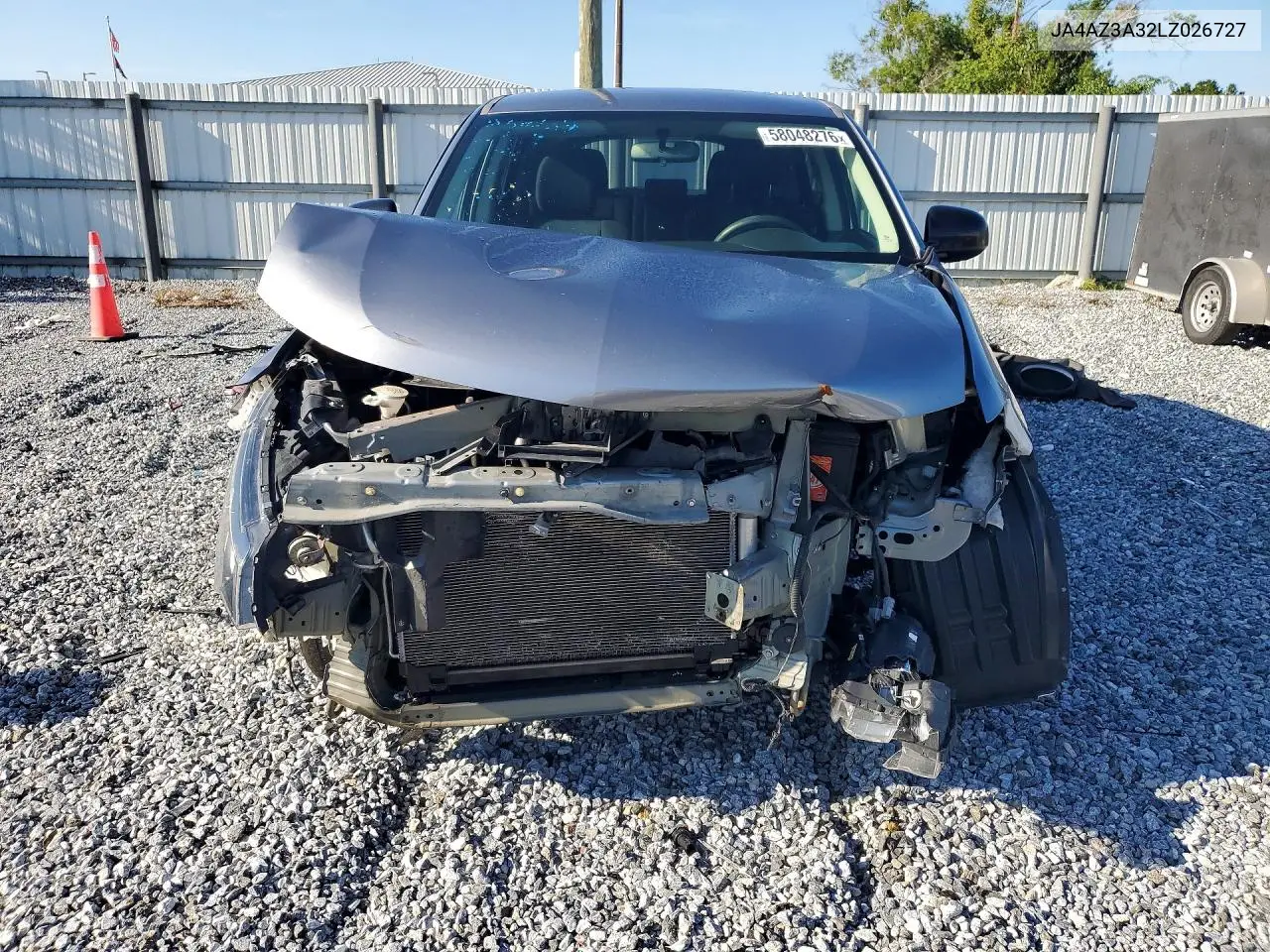 2020 Mitsubishi Outlander Se VIN: JA4AZ3A32LZ026727 Lot: 58048276