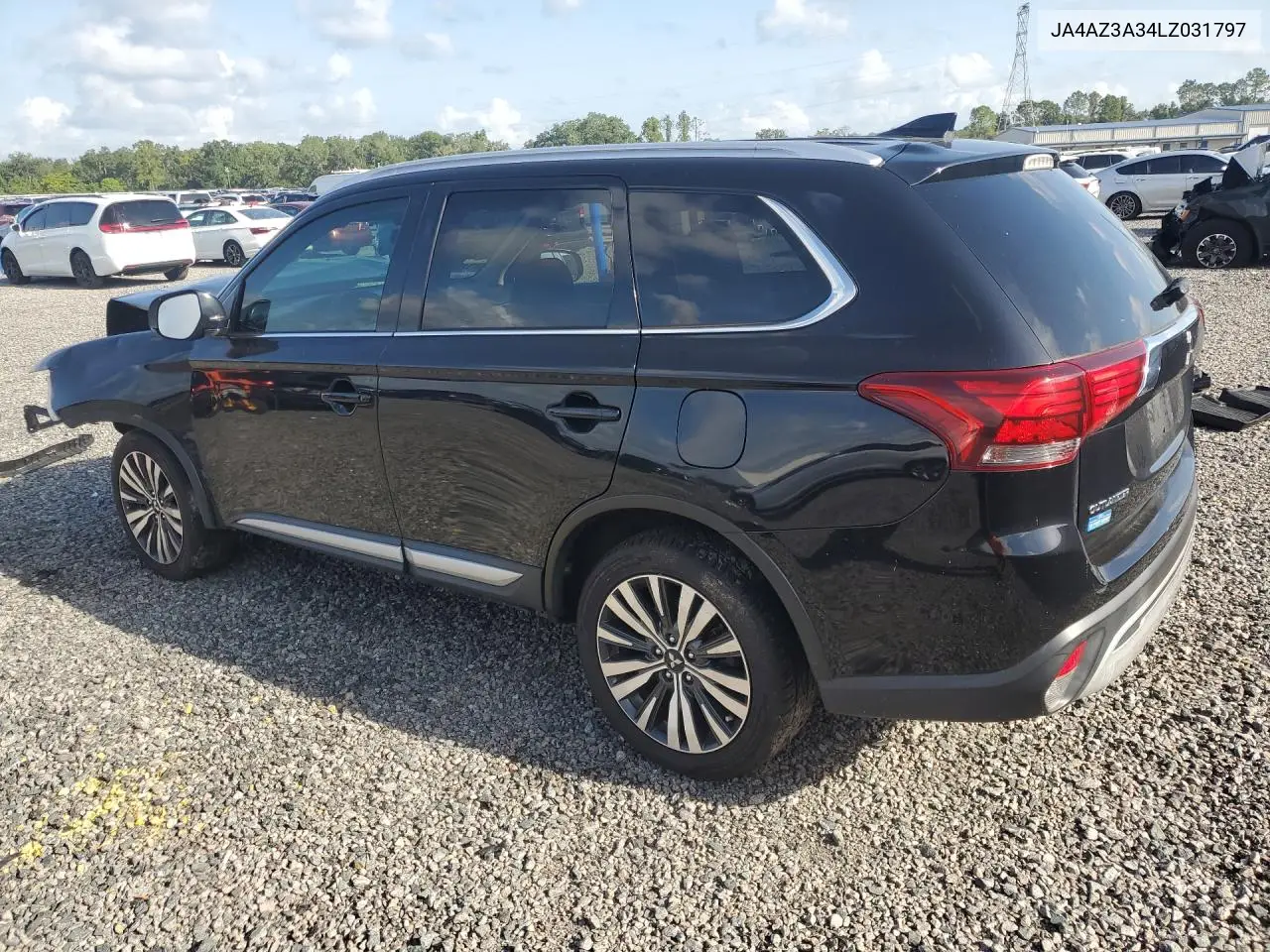 2020 Mitsubishi Outlander Se VIN: JA4AZ3A34LZ031797 Lot: 58708836