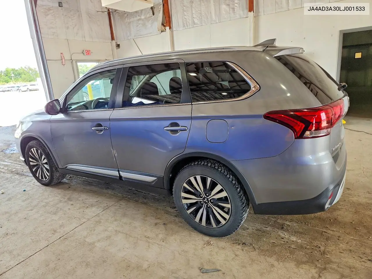 2020 Mitsubishi Outlander Se VIN: JA4AD3A30LJ001533 Lot: 60161266