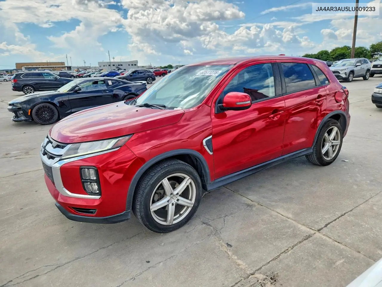 2020 Mitsubishi Outlander Sport Es VIN: JA4AR3AU5LU009233 Lot: 60511276