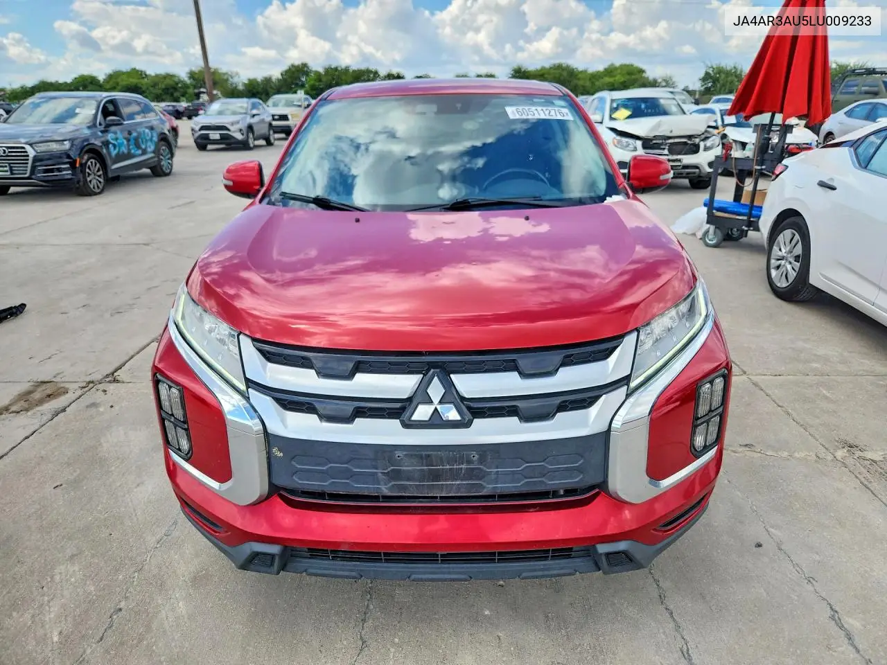 2020 Mitsubishi Outlander Sport Es VIN: JA4AR3AU5LU009233 Lot: 60511276