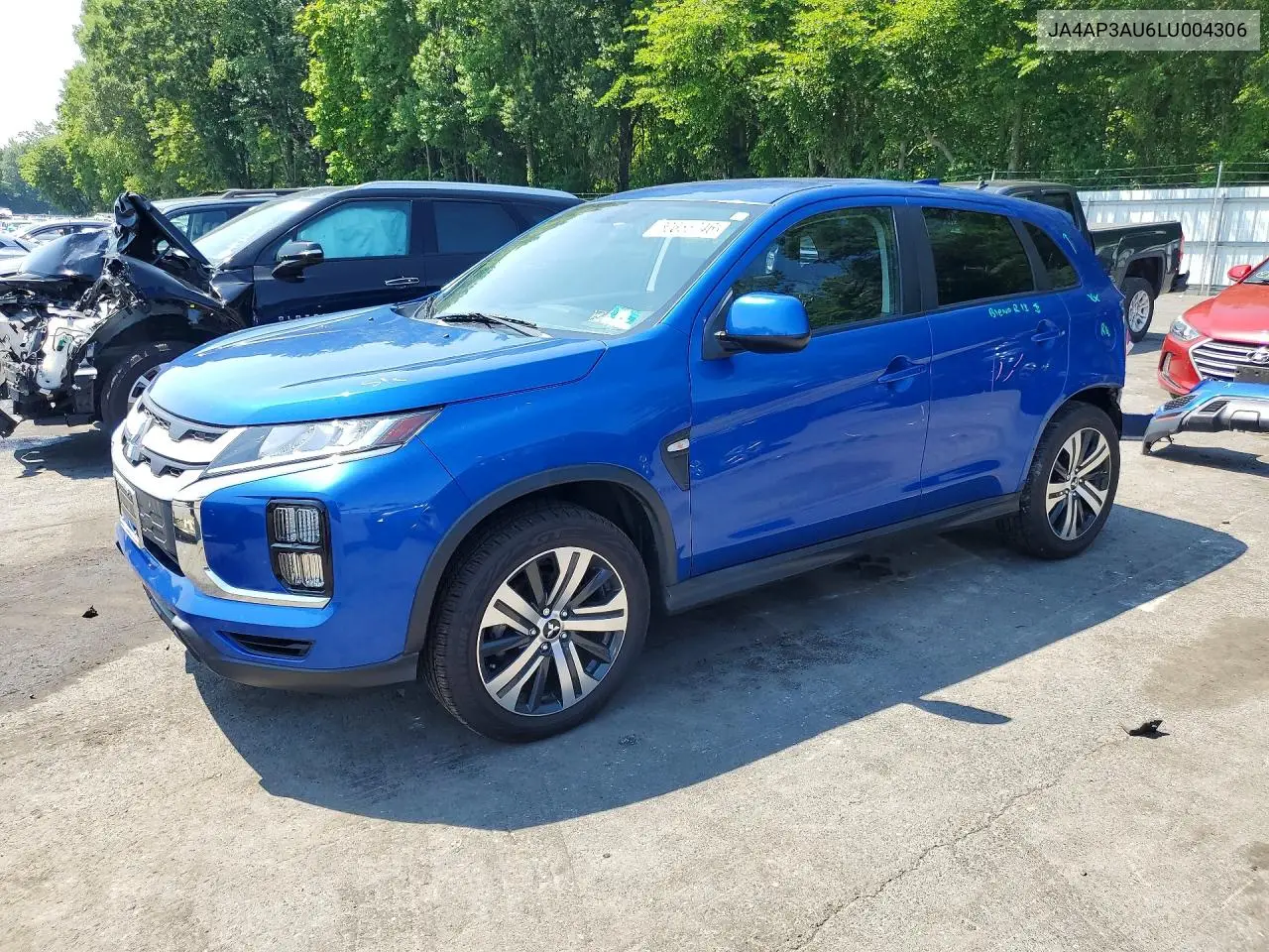 2020 Mitsubishi Outlander Sport Es VIN: JA4AP3AU6LU004306 Lot: 60655746
