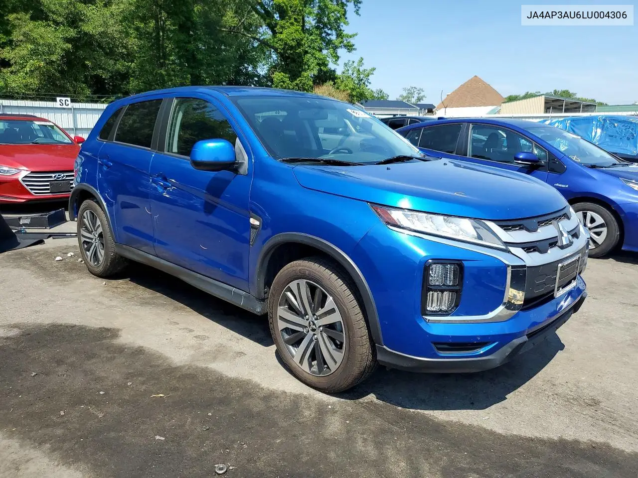 2020 Mitsubishi Outlander Sport Es VIN: JA4AP3AU6LU004306 Lot: 60655746
