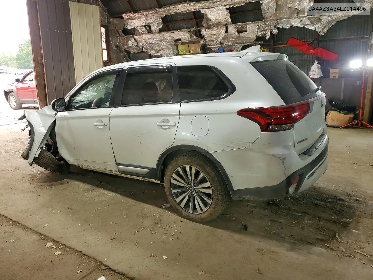 2020 Mitsubishi Outlander Se VIN: JA4AZ3A34LZ014496 Lot: 61243936