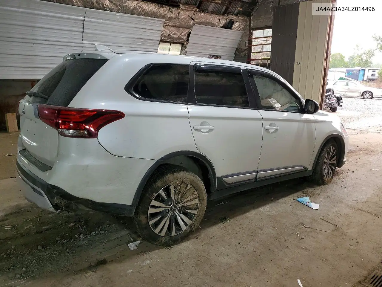 2020 Mitsubishi Outlander Se VIN: JA4AZ3A34LZ014496 Lot: 61243936