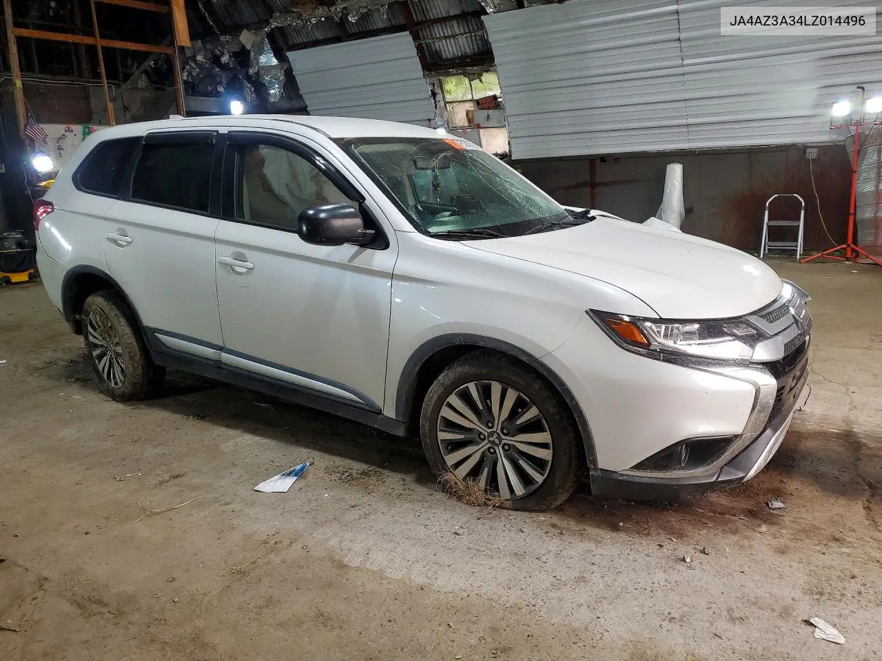 2020 Mitsubishi Outlander Se VIN: JA4AZ3A34LZ014496 Lot: 61243936