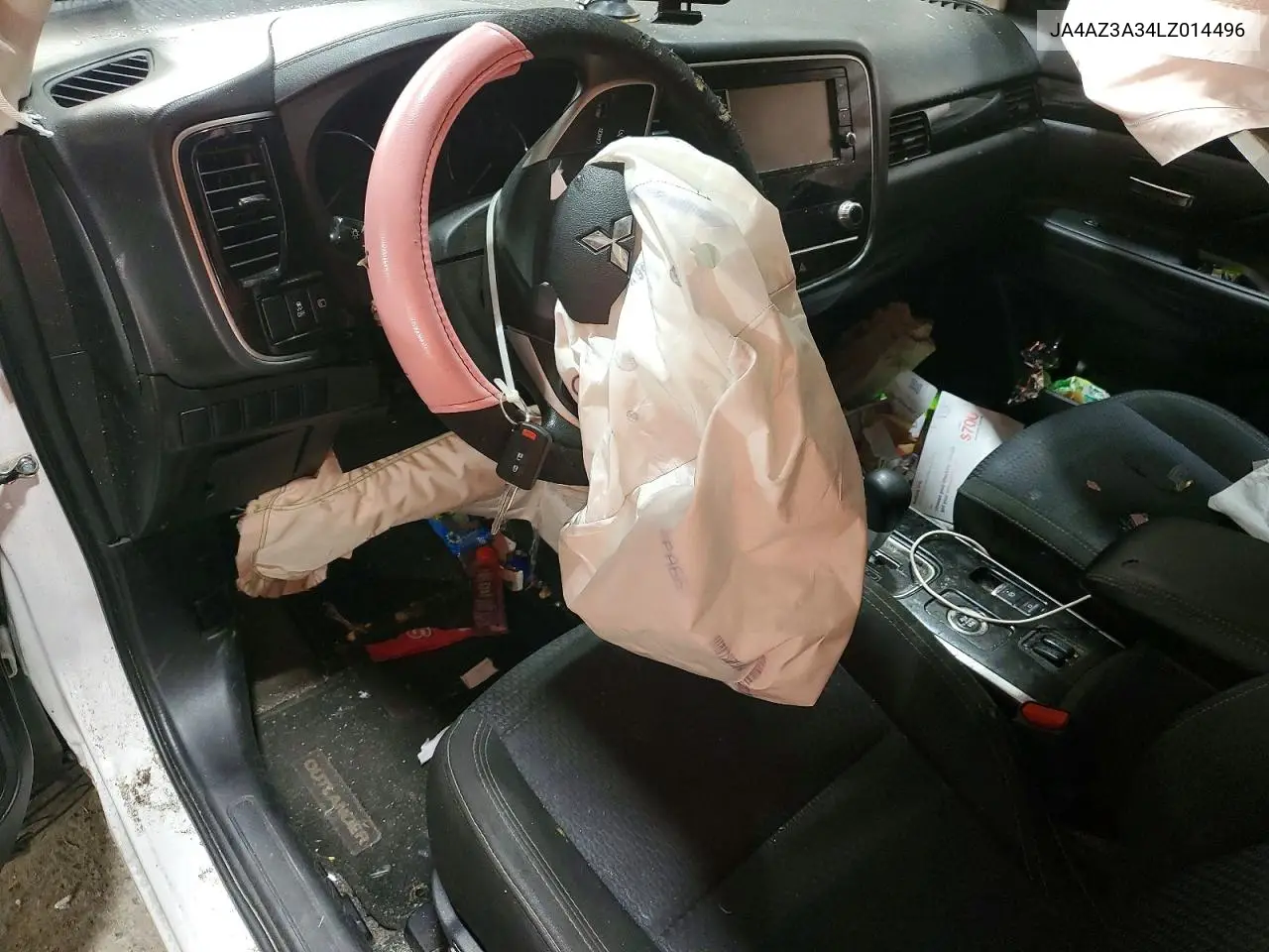 2020 Mitsubishi Outlander Se VIN: JA4AZ3A34LZ014496 Lot: 61243936