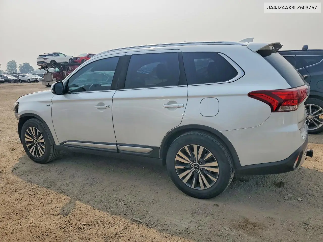 2020 Mitsubishi Outlander Gt VIN: JA4JZ4AX3LZ603757 Lot: 61498596