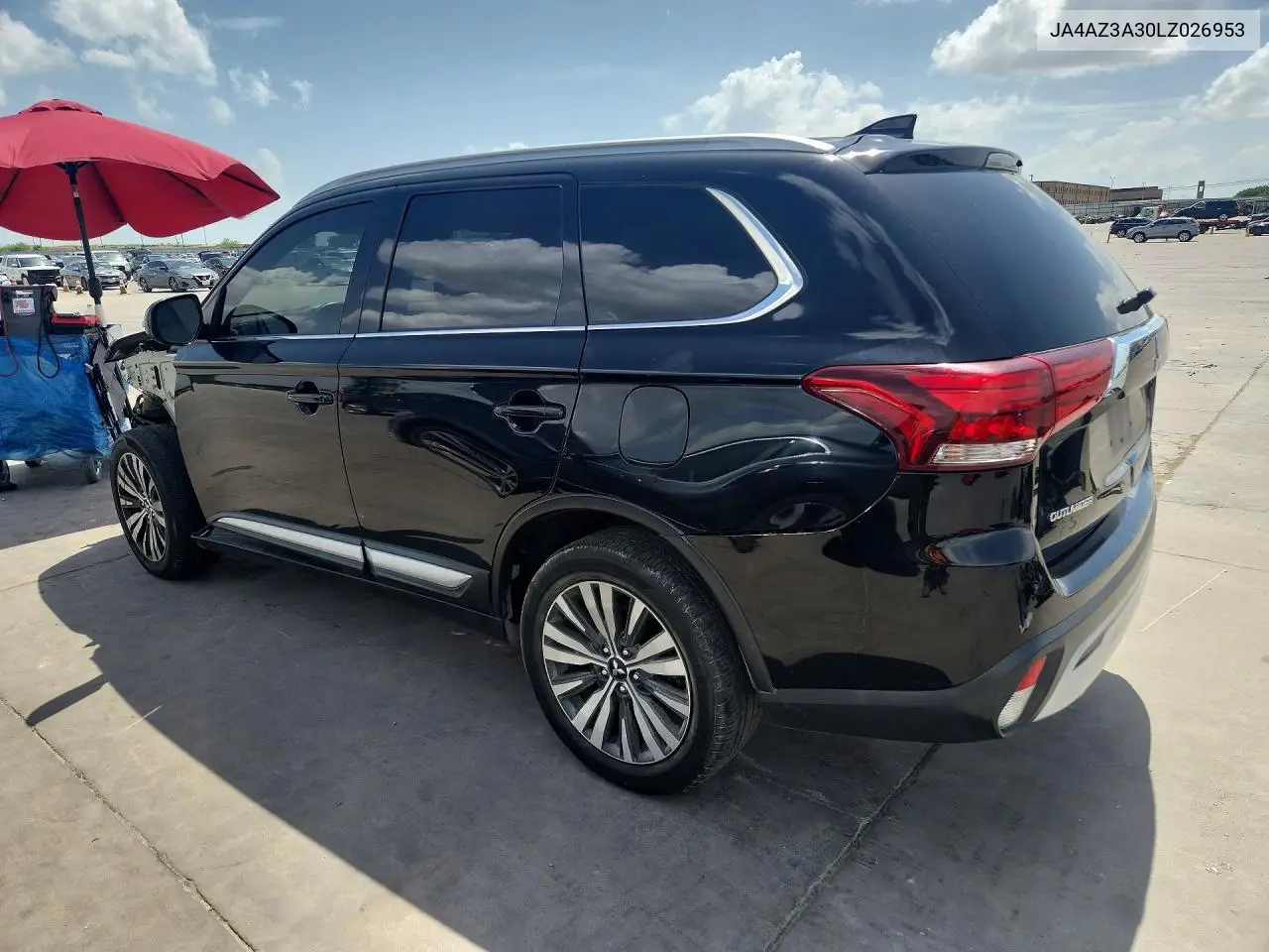 2020 Mitsubishi Outlander Se VIN: JA4AZ3A30LZ026953 Lot: 61538896