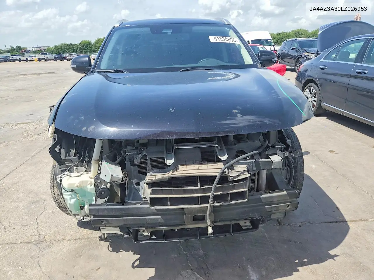 2020 Mitsubishi Outlander Se VIN: JA4AZ3A30LZ026953 Lot: 61538896