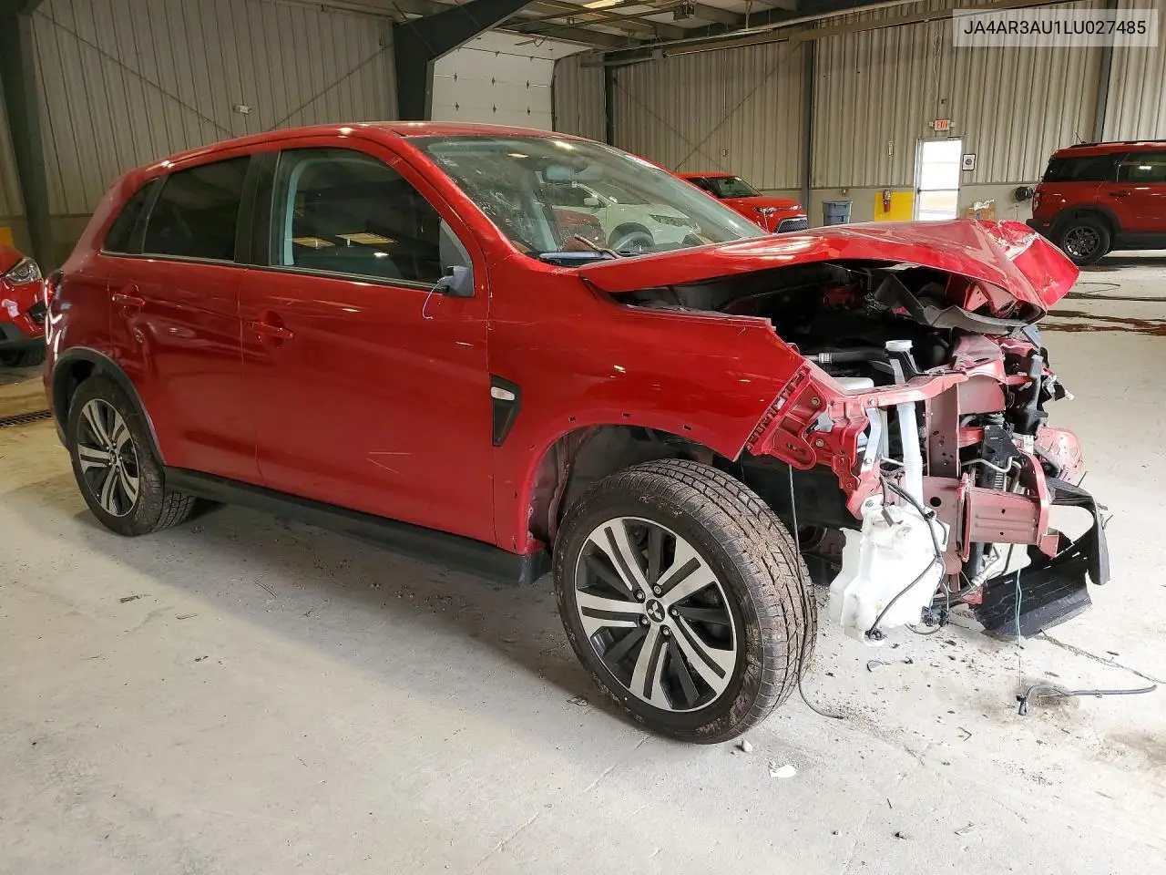 2020 Mitsubishi Outlander Sport Es VIN: JA4AR3AU1LU027485 Lot: 61719866
