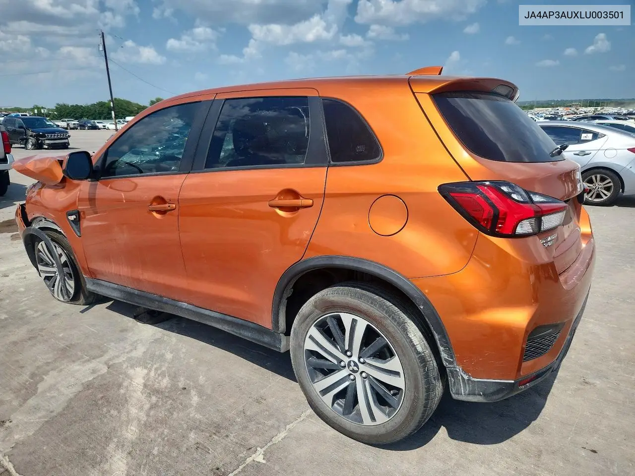 JA4AP3AUXLU003501 2020 Mitsubishi Outlander Sport Es