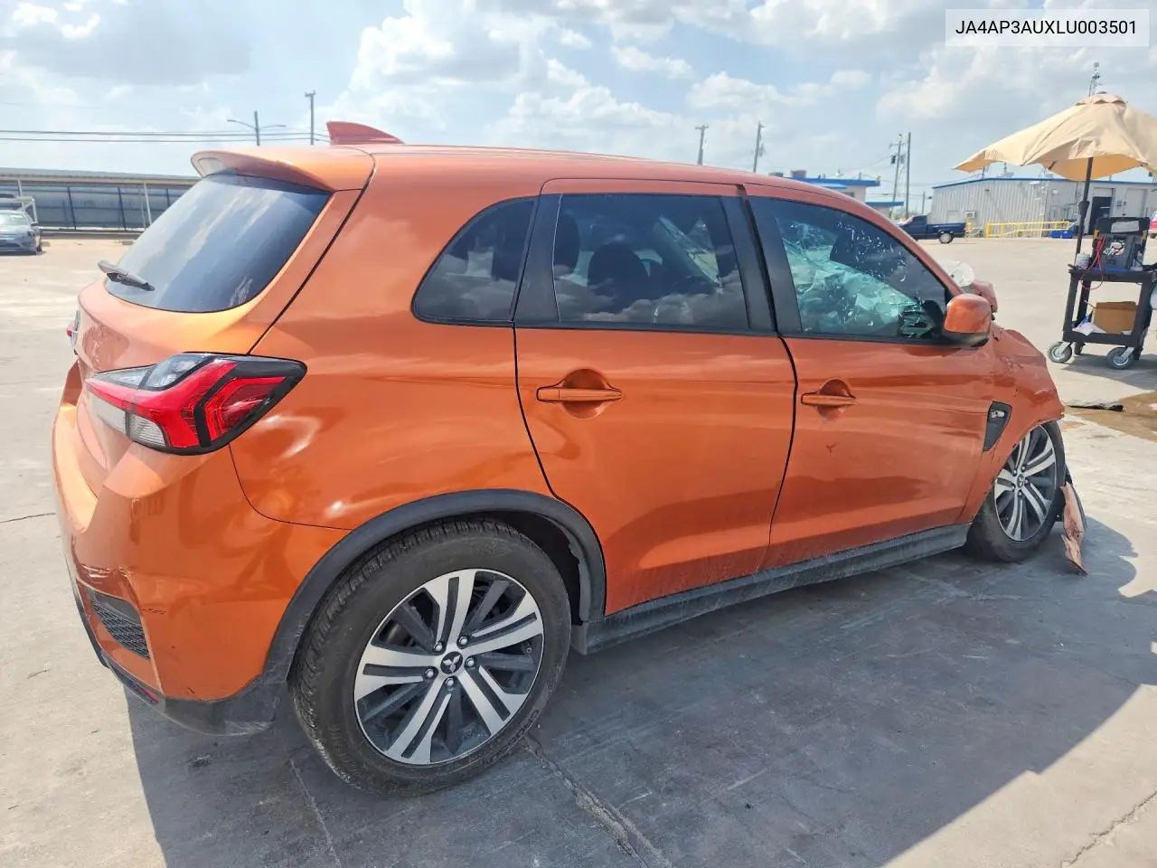 JA4AP3AUXLU003501 2020 Mitsubishi Outlander Sport Es
