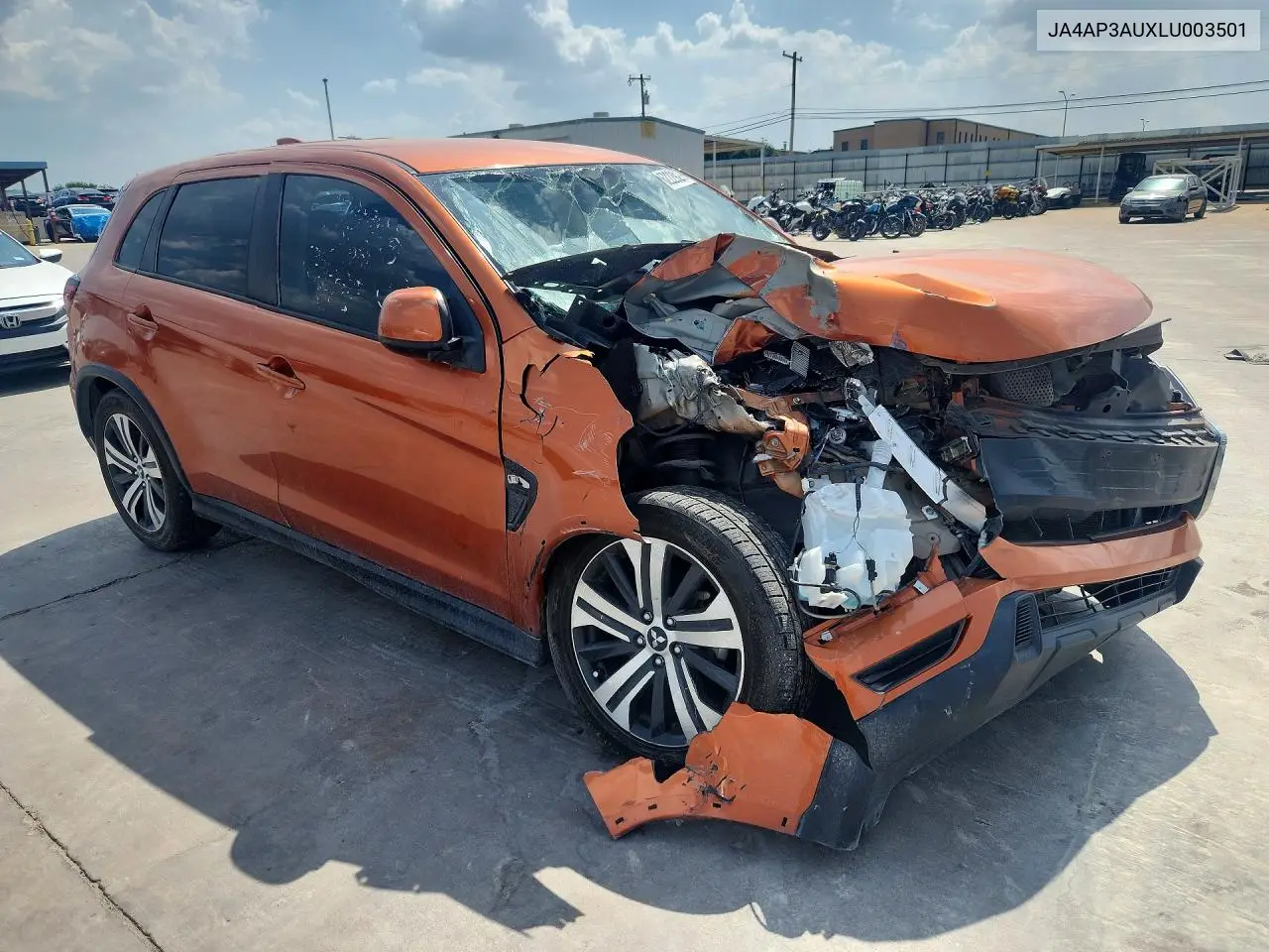 JA4AP3AUXLU003501 2020 Mitsubishi Outlander Sport Es