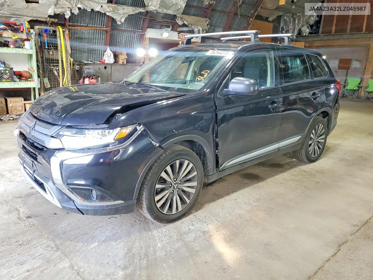 2020 Mitsubishi Outlander Se VIN: JA4AZ3A32LZ045987 Lot: 76294275