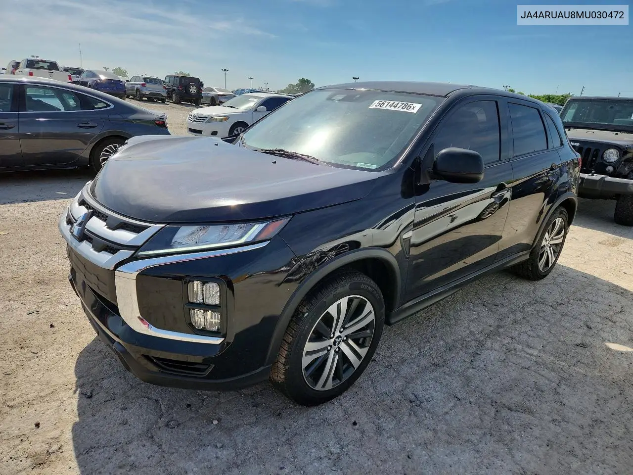 2021 Mitsubishi Outlander Sport Es VIN: JA4ARUAU8MU030472 Lot: 56144786