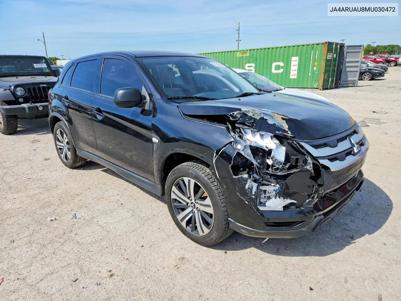 2021 Mitsubishi Outlander Sport Es VIN: JA4ARUAU8MU030472 Lot: 56144786