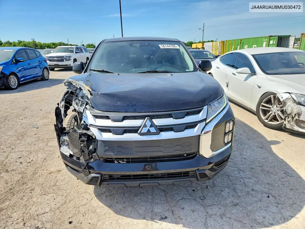 2021 Mitsubishi Outlander Sport Es VIN: JA4ARUAU8MU030472 Lot: 56144786