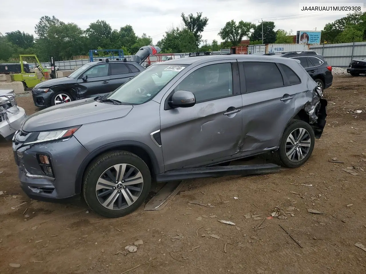 2021 Mitsubishi Outlander Sport Es VIN: JA4ARUAU1MU029308 Lot: 56302746