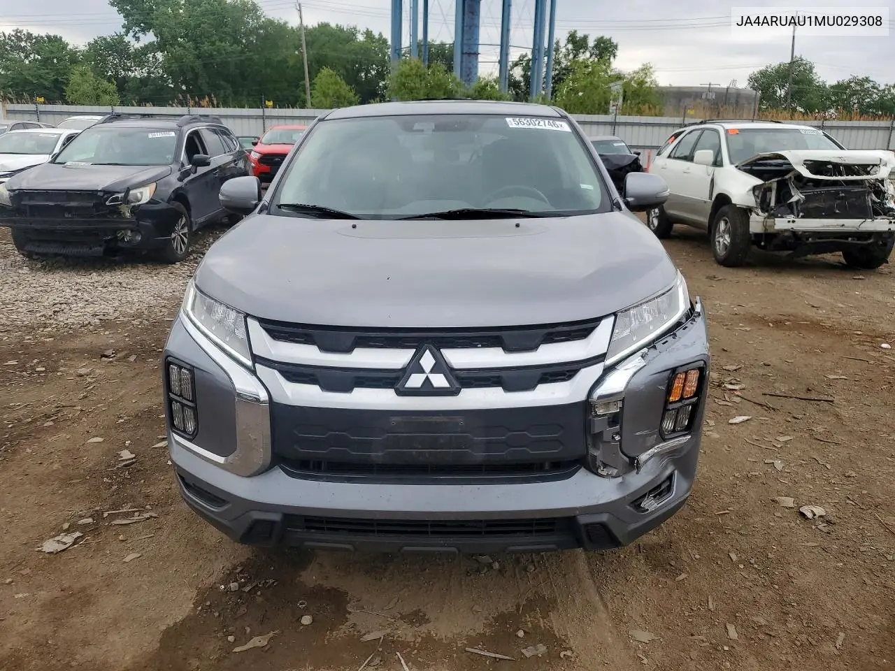 2021 Mitsubishi Outlander Sport Es VIN: JA4ARUAU1MU029308 Lot: 56302746