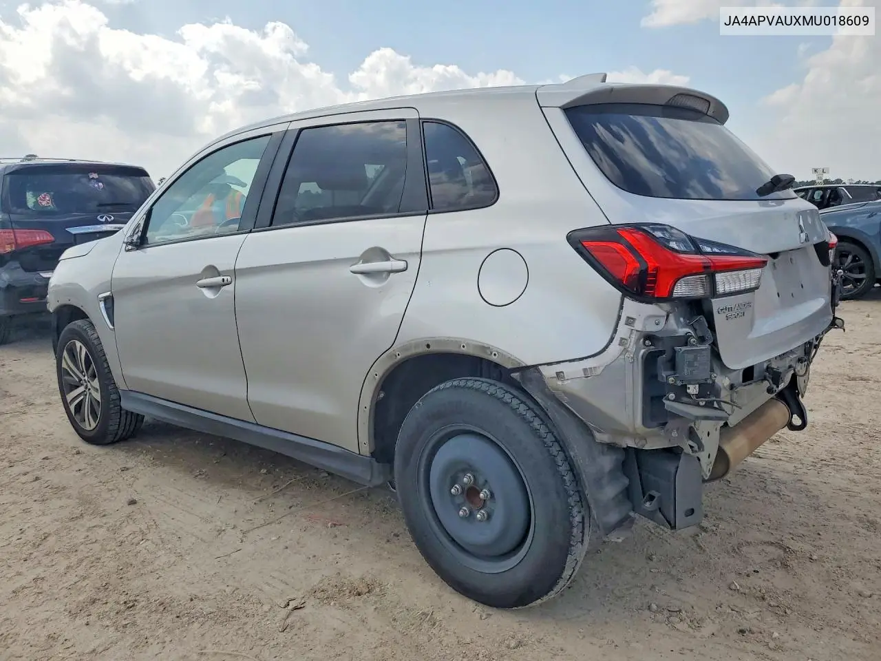 2021 Mitsubishi Outlander Sport Se VIN: JA4APVAUXMU018609 Lot: 57421056