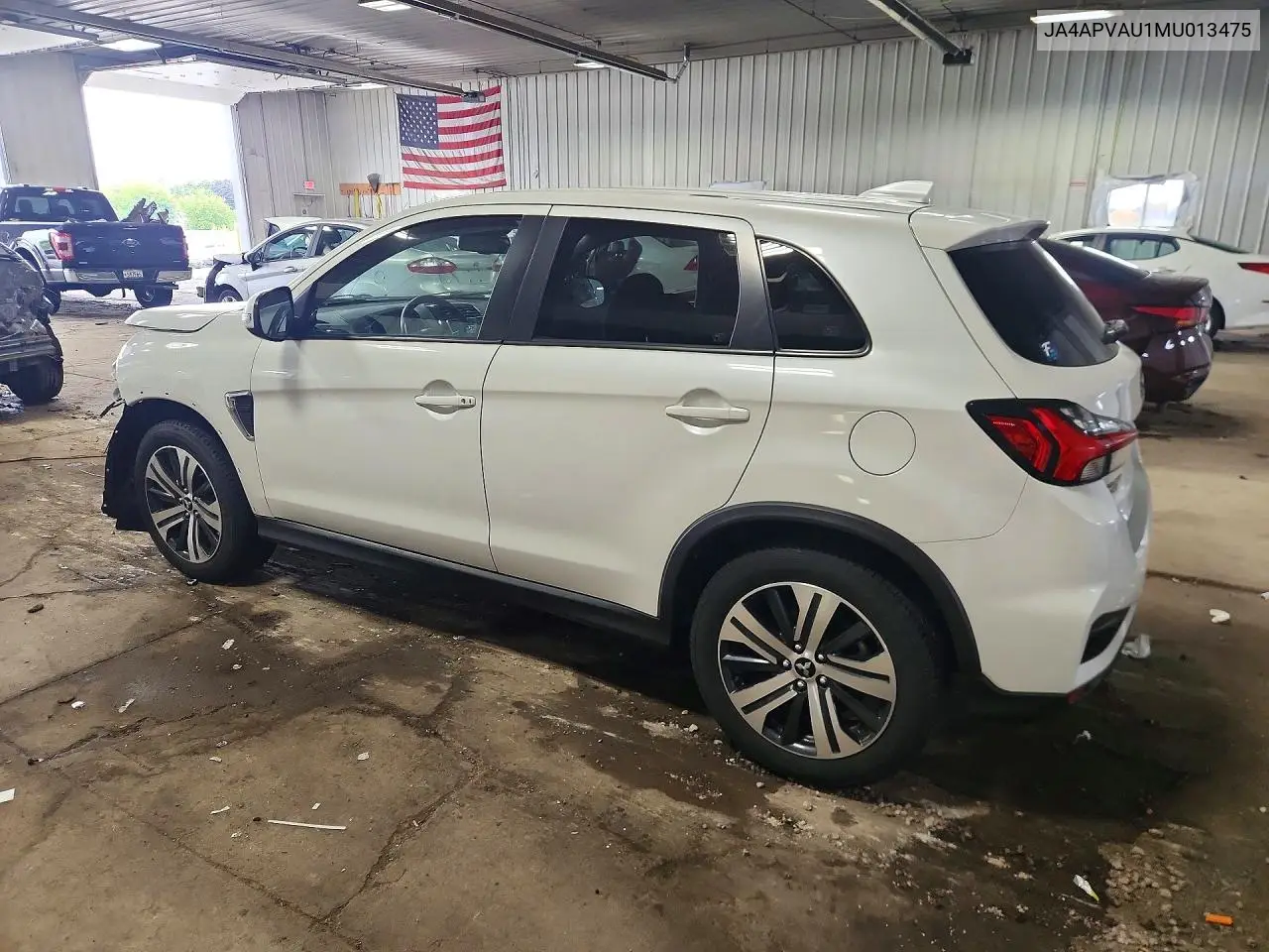2021 Mitsubishi Outlander Sport Se VIN: JA4APVAU1MU013475 Lot: 58568826