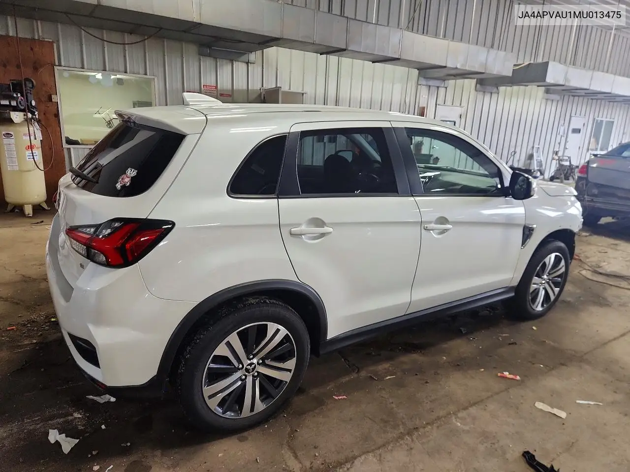 2021 Mitsubishi Outlander Sport Se VIN: JA4APVAU1MU013475 Lot: 58568826
