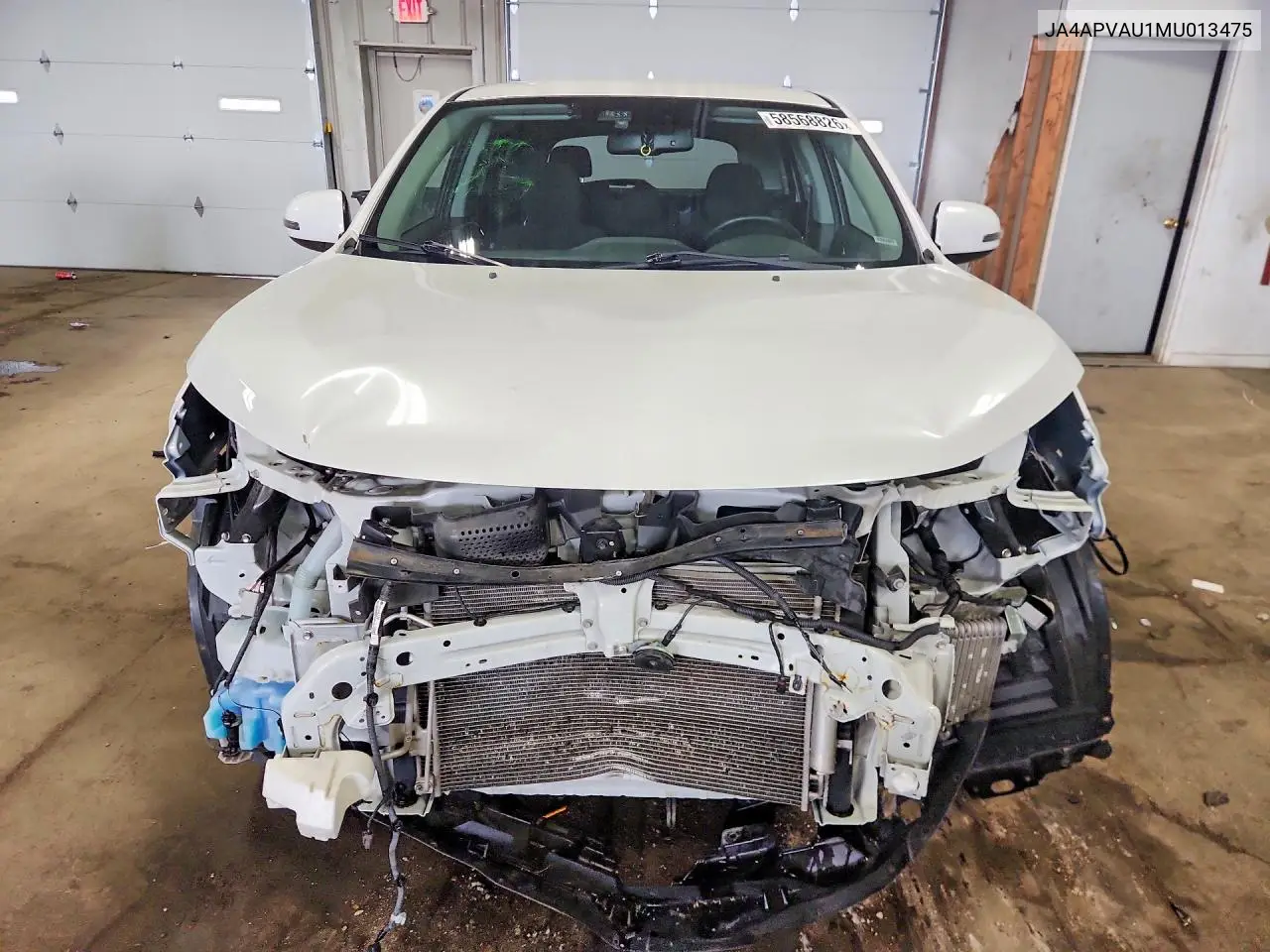 2021 Mitsubishi Outlander Sport Se VIN: JA4APVAU1MU013475 Lot: 58568826