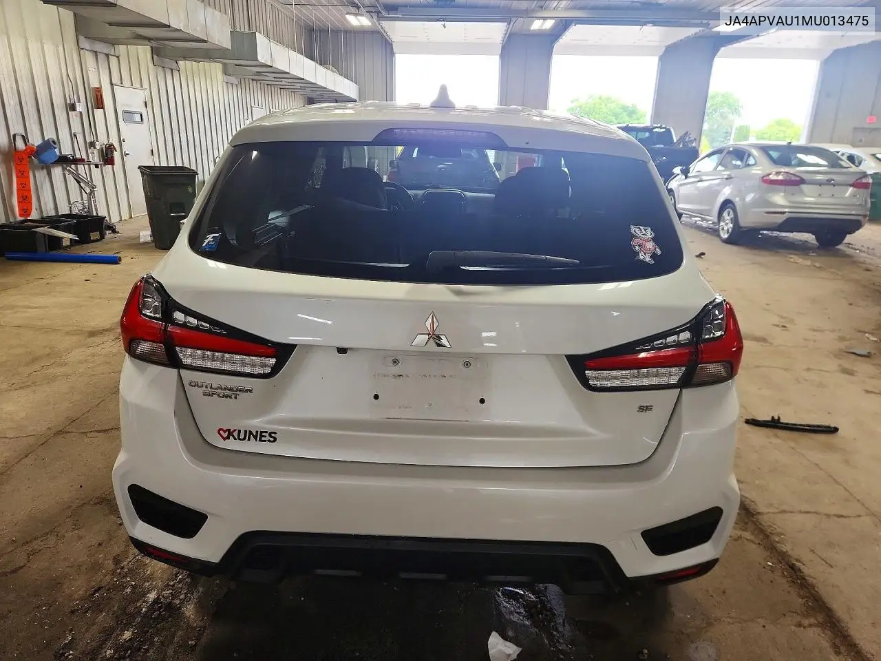 2021 Mitsubishi Outlander Sport Se VIN: JA4APVAU1MU013475 Lot: 58568826