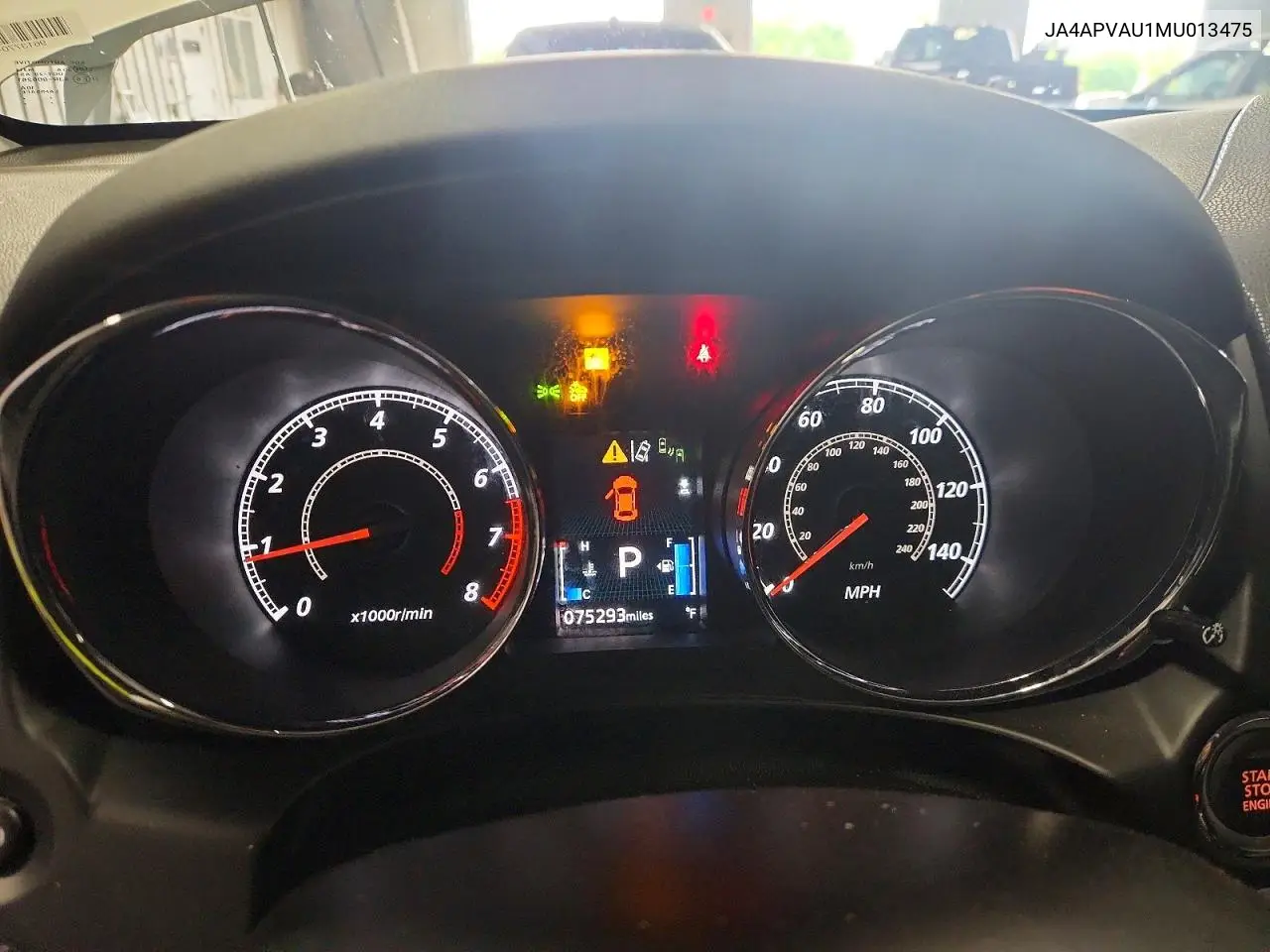 2021 Mitsubishi Outlander Sport Se VIN: JA4APVAU1MU013475 Lot: 58568826