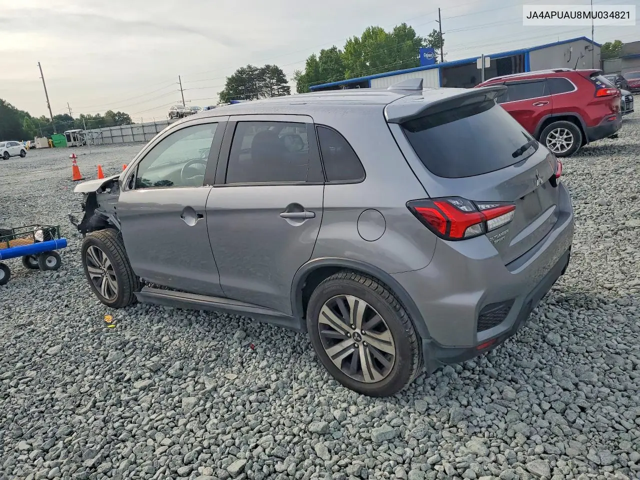 2021 Mitsubishi Outlander Sport Es VIN: JA4APUAU8MU034821 Lot: 58923056
