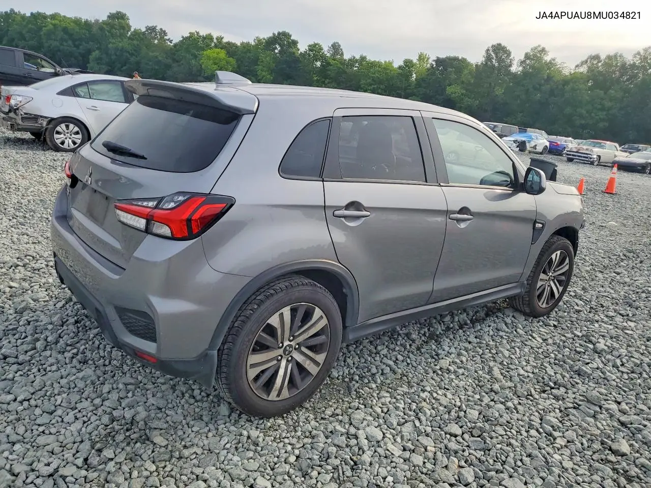 2021 Mitsubishi Outlander Sport Es VIN: JA4APUAU8MU034821 Lot: 58923056