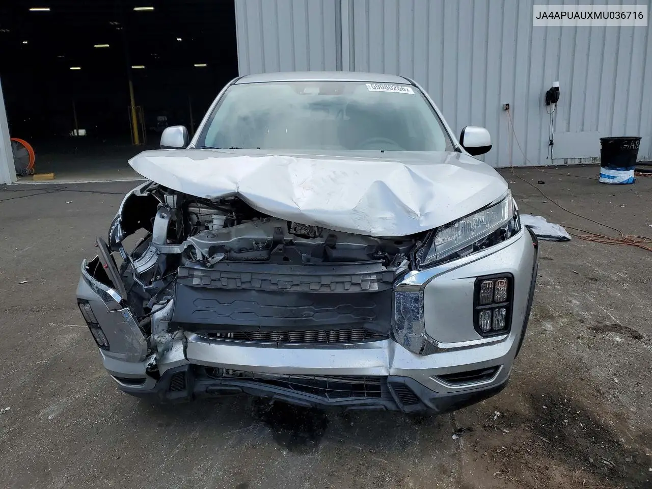 2021 Mitsubishi Outlander Sport Es VIN: JA4APUAUXMU036716 Lot: 59080266