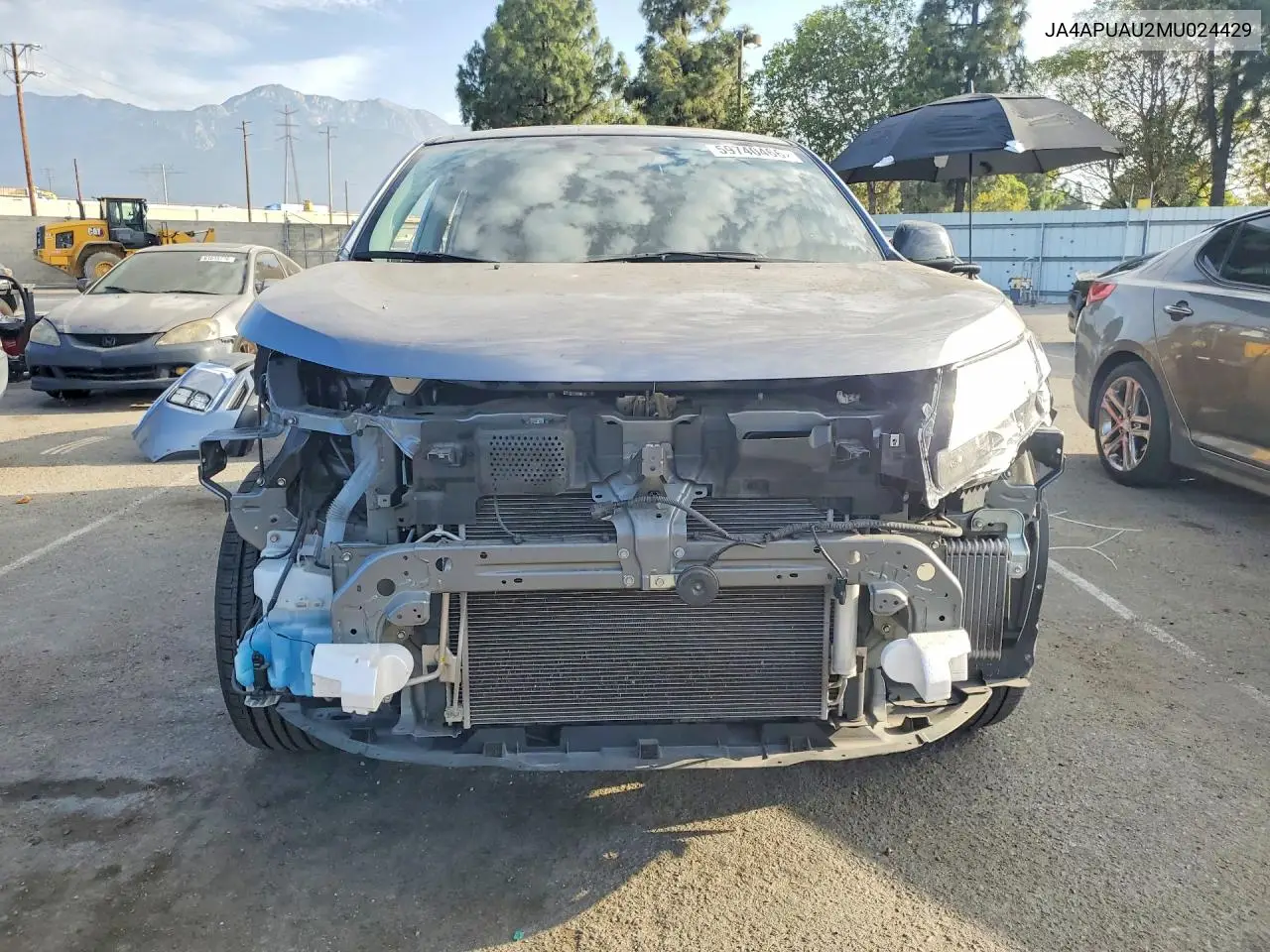 2021 Mitsubishi Outlander Sport Es VIN: JA4APUAU2MU024429 Lot: 59740466