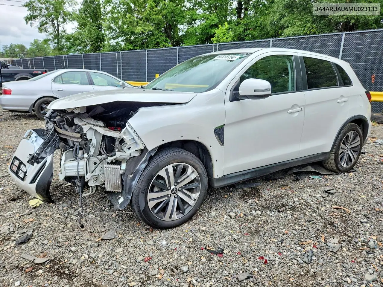 2021 Mitsubishi Outlander 4D Es VIN: JA4ARUAU6MU023133 Lot: 60315196