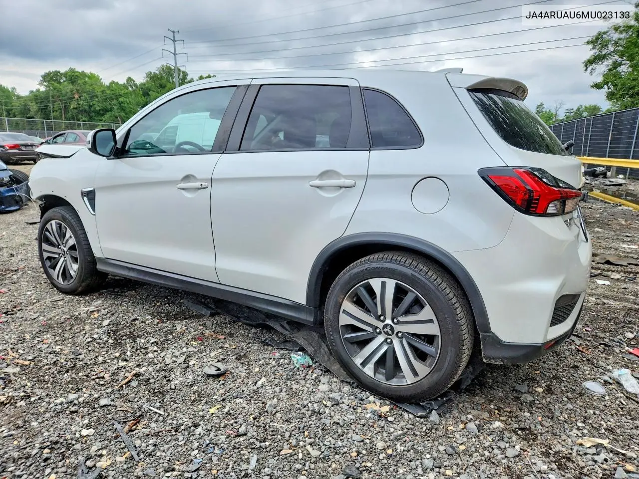 2021 Mitsubishi Outlander 4D Es VIN: JA4ARUAU6MU023133 Lot: 60315196