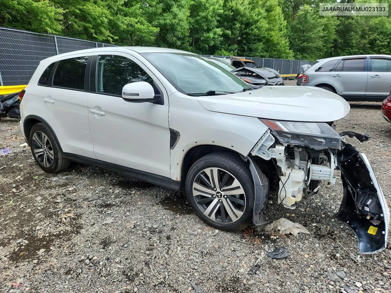 2021 Mitsubishi Outlander 4D Es VIN: JA4ARUAU6MU023133 Lot: 60315196