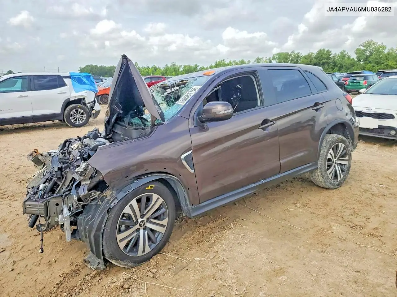 2021 Mitsubishi Outlander Sport Se VIN: JA4APVAU6MU036282 Lot: 60584756