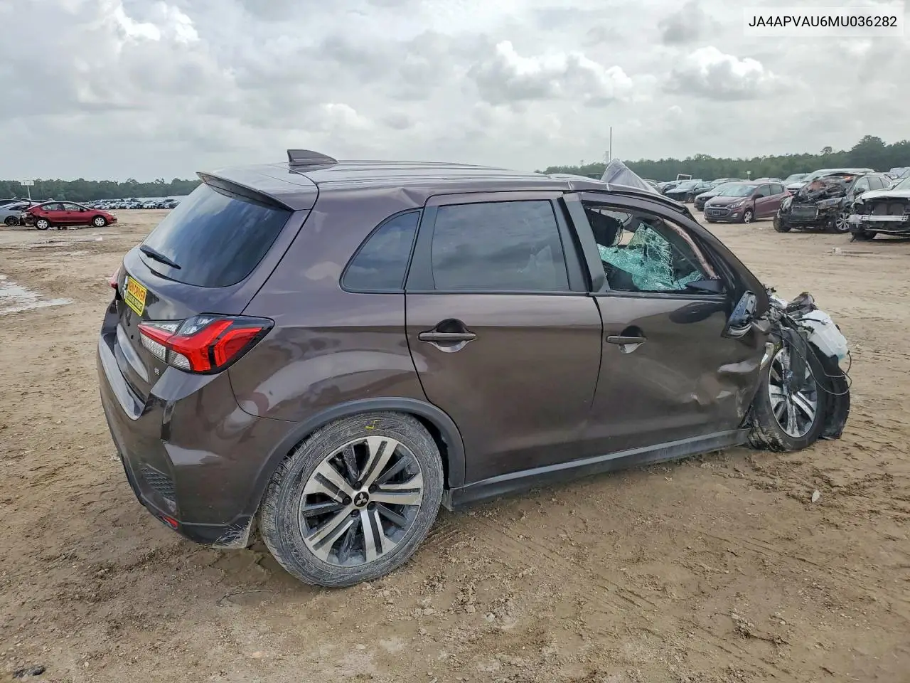 2021 Mitsubishi Outlander Sport Se VIN: JA4APVAU6MU036282 Lot: 60584756